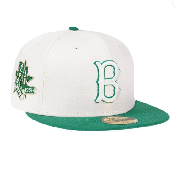 NEW ERA BOSTON RED SOX ALL STAR GAME 1961 COLOR FLIP CREAM EDITION 59FIFTY HAT - Picture 1 of 14
